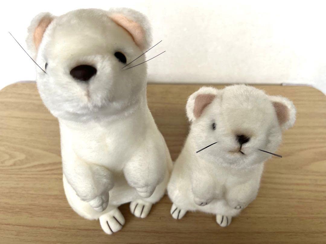 新品　オゴジョ　親子　 セットのみ Amazon.co.jp: オコジョ 親子 ぬいぐるみ レトロ セット : おもちゃ